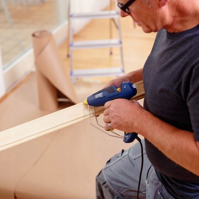 Pistolet klejowy Rapid EG280 Waga produktu z opakowaniem jednostkowym 0.48 kg