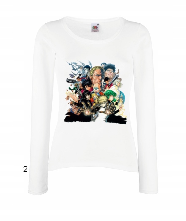 

Bluzka Damska One Punch Man Anime Manga wzory