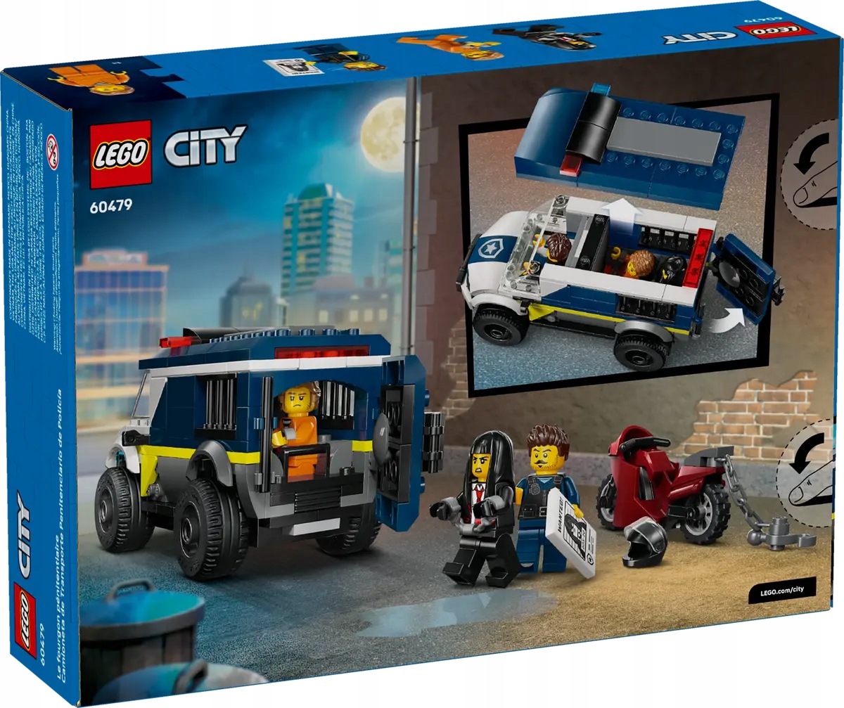 60479 Lego City Dodávka policejního vězeňského konvoje