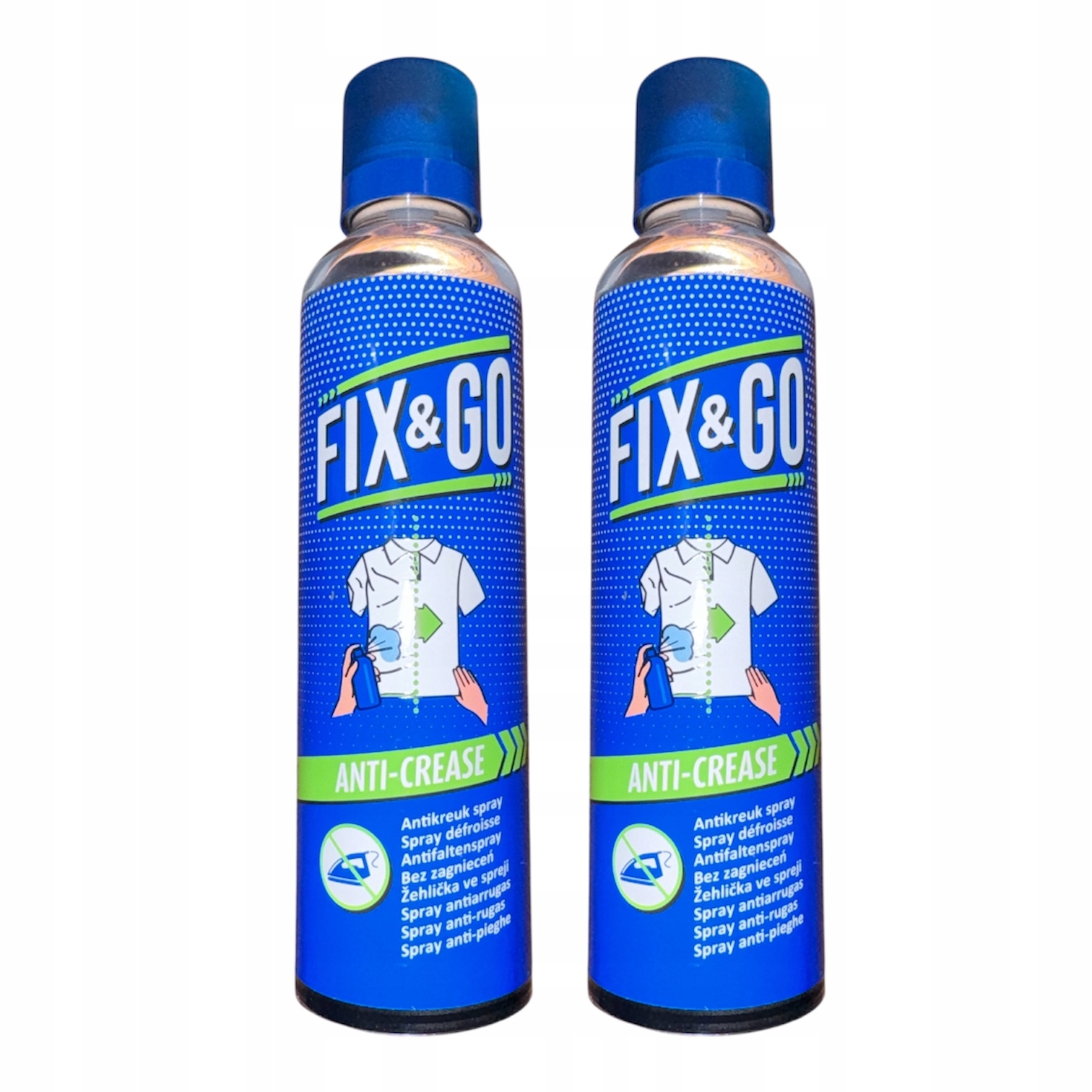 FIX&SPRAY ŻELAZKO SPRAY W SPRAY’U SPREJU * EFEKT PRASOWANIA BEZ PRASOWANIA
