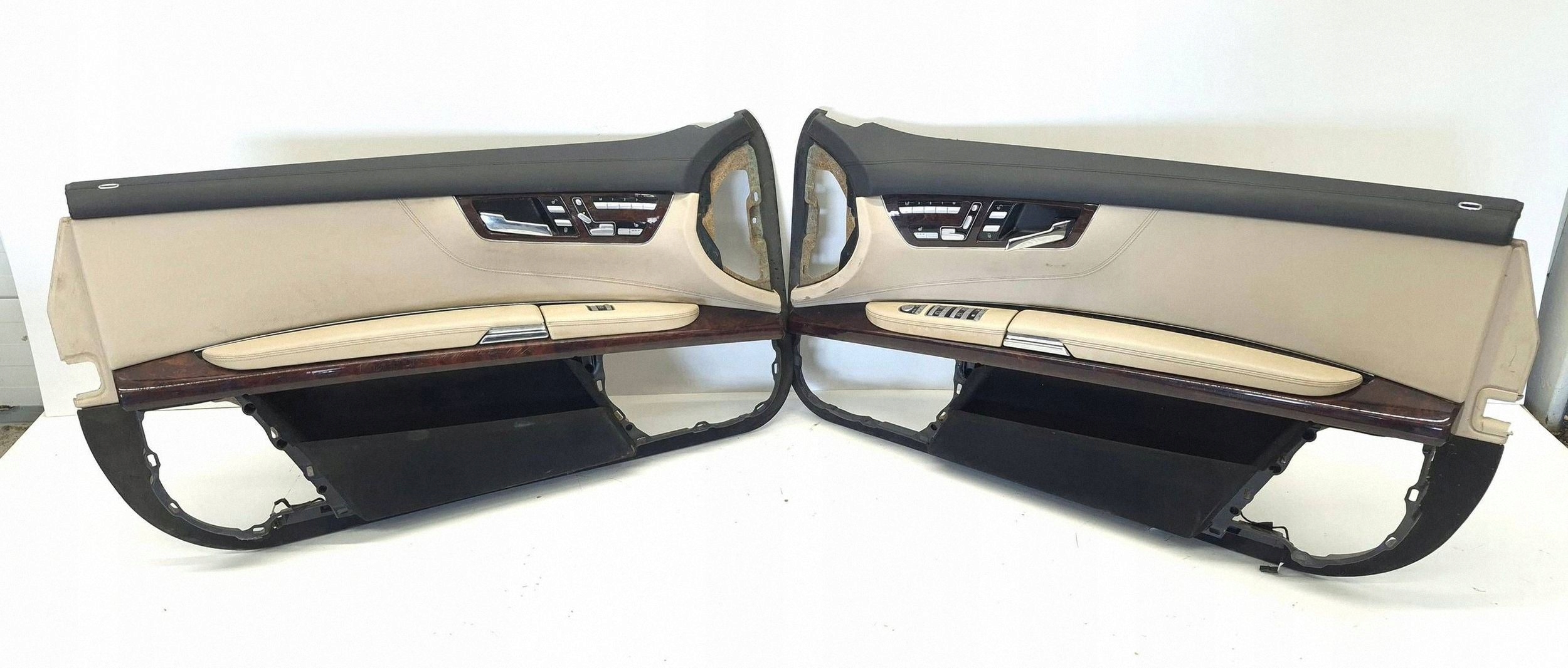 seat right left front rear part seat side MERCEDES CL C216 JASNA leather