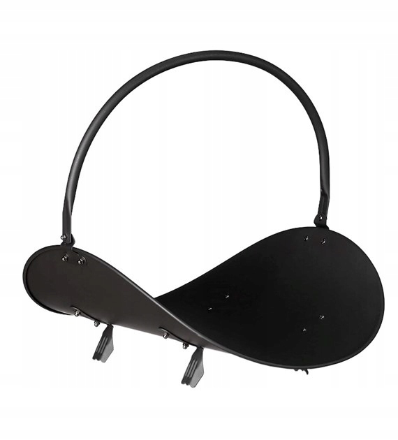 Nosítko Na Dřevo Stojan Koš Na Palivové Dřevo Krb Černý Moderní