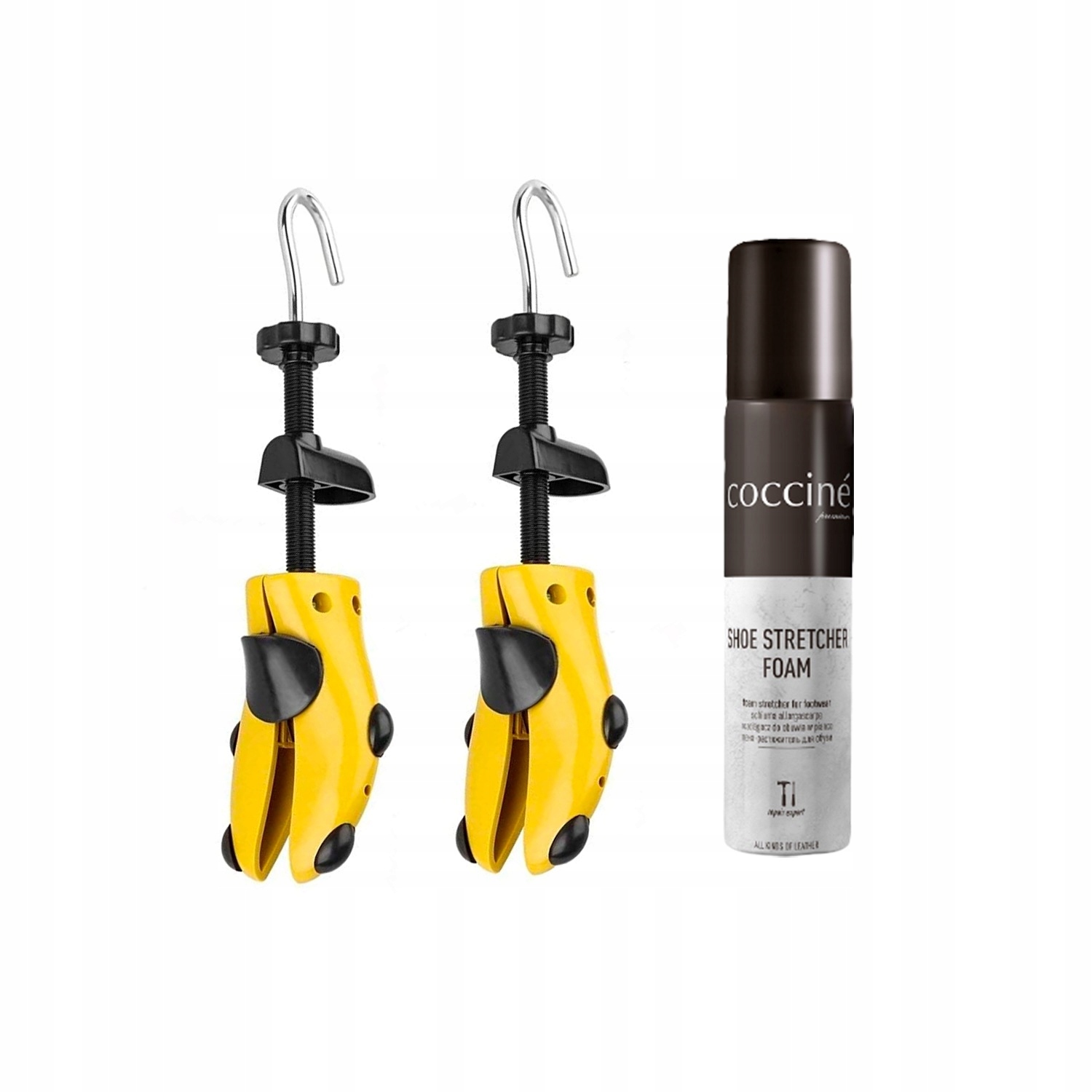 COCCINE PIANKA ROZCIĄGANIA ROZSZERZANIA ROZCIĄGACZ DO BUTÓW OBUWIA PRAWIDŁA Marka Coccine