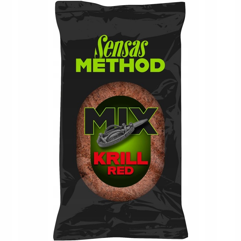 Zanęta Sensas Method Mix 1kg Krill Red 51329