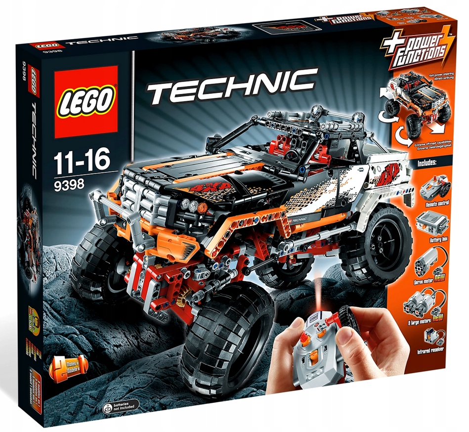 Lego Technic 9398 Vozík s pohonem 4x4 Nový
