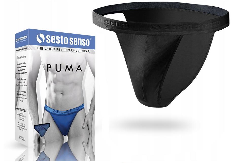 

slipy majtki Puma Tanga Sesto Senso Czarne XL