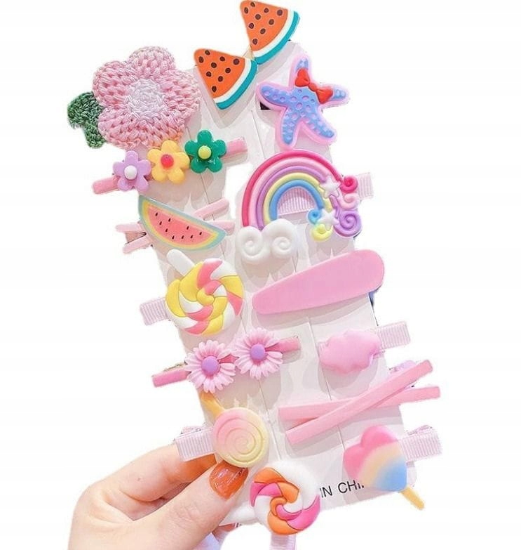 Zestaw spinek do włosów dla dziewczynki