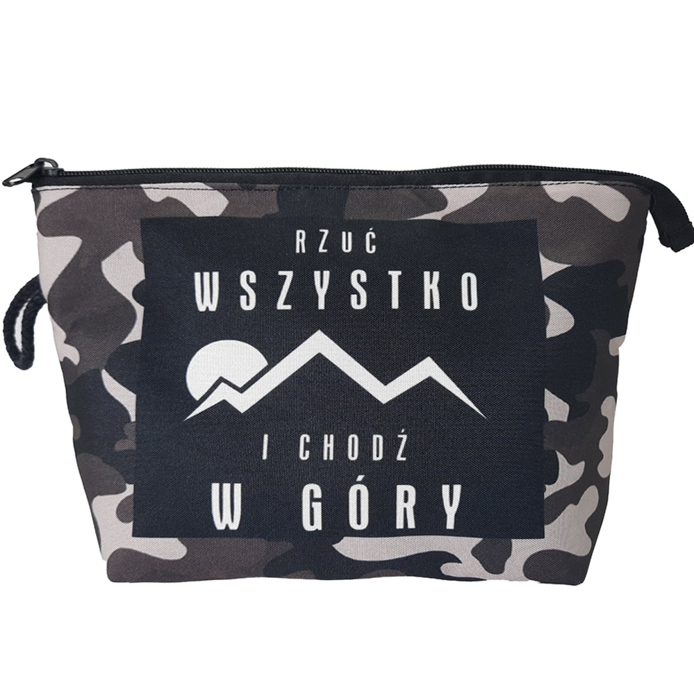 kosmetyczkaturystyczna na kosmetyki podróżna dla miłośników gór saszetka