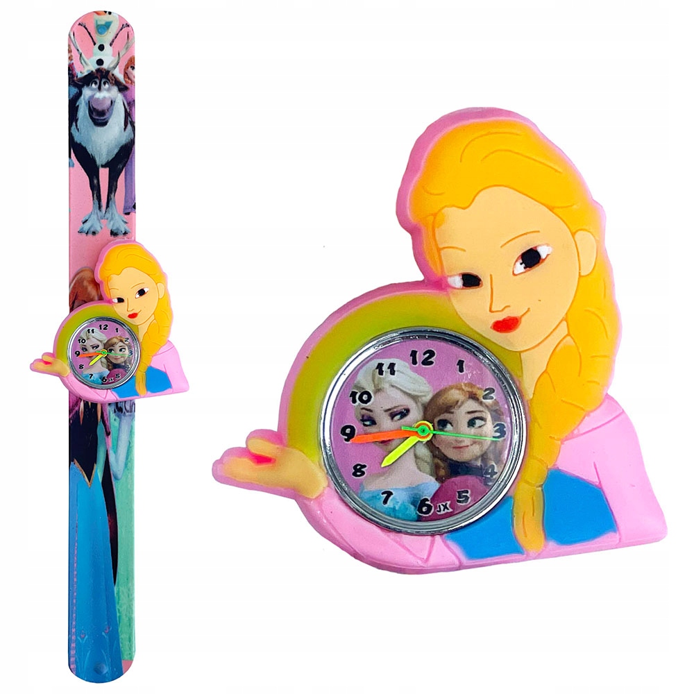 

zegarek slap dla dzieci Frozen zegarki kraina lodu