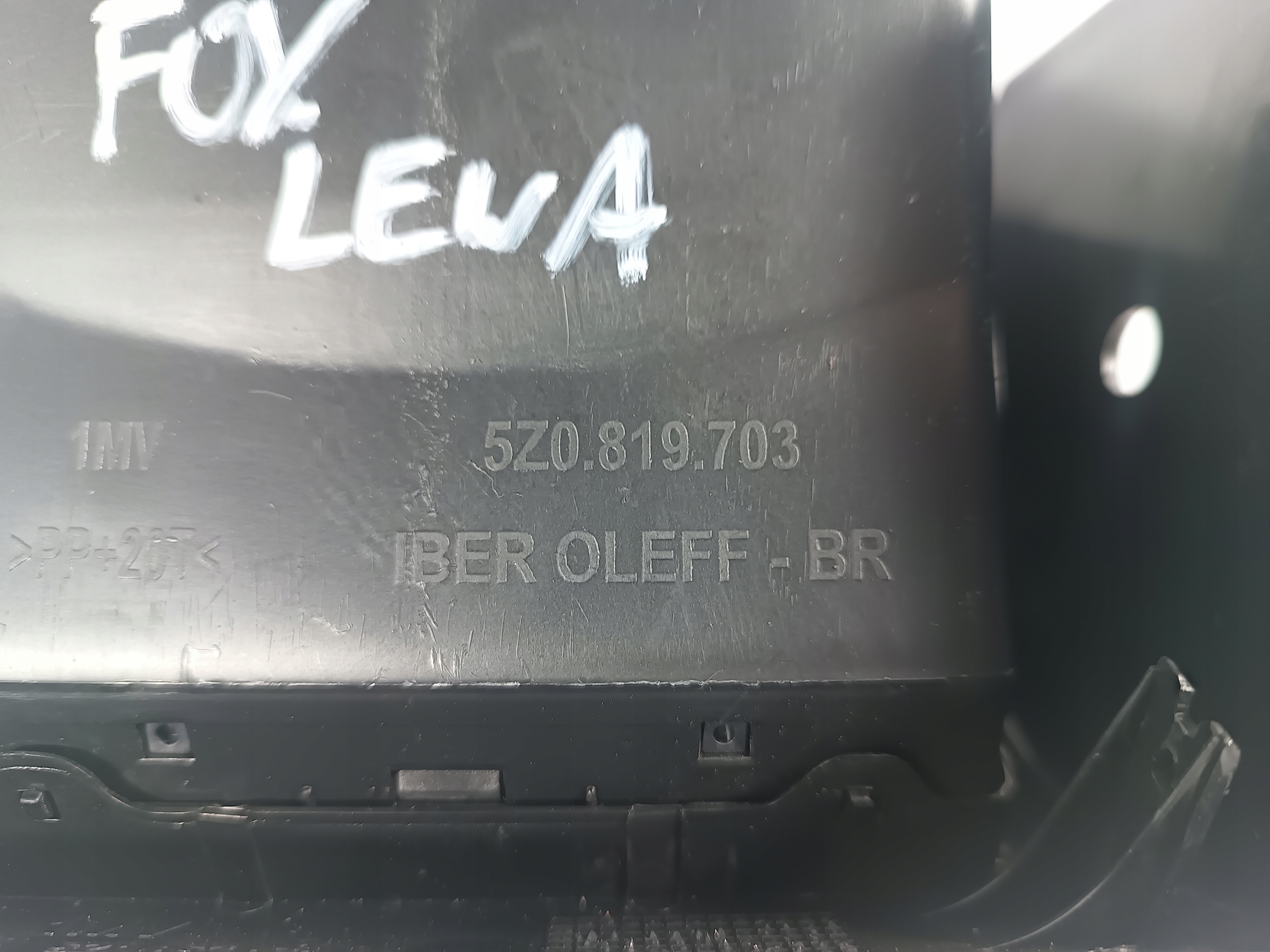 VW FOX 05-09 grid air conditioning devices air left driver´s OE 5Z0819703