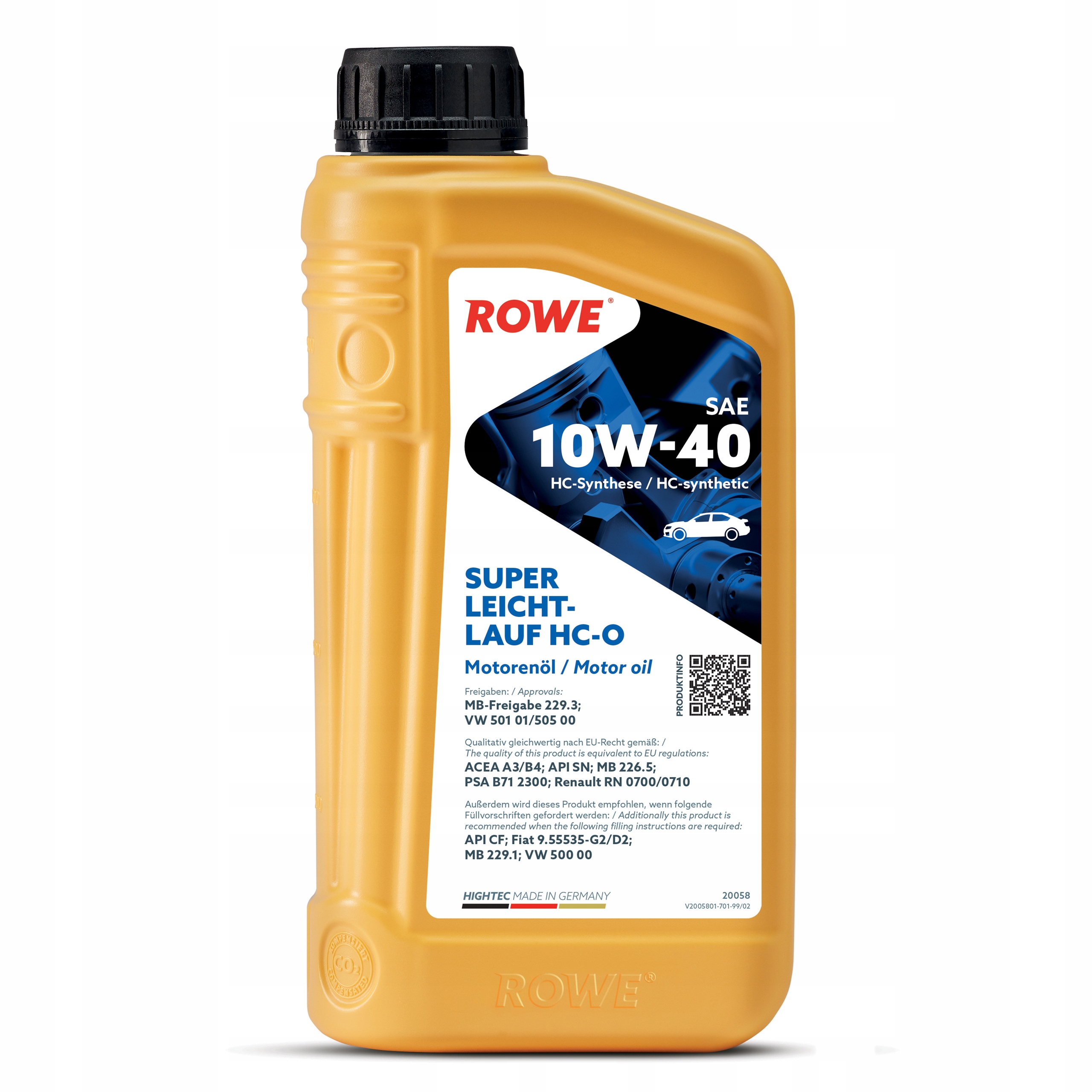 Olej Rowe 10W-40 1L