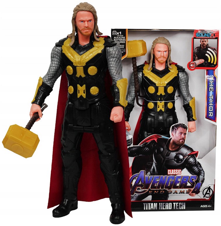 

Figurka The Thor Dźwięk Światło Avengers