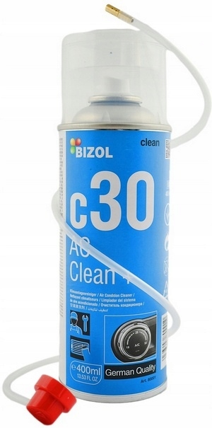 BIZOL AC CLEAN+ C30 SPRAY 400ML + WEZYK ODGRZYBIACZ DO KLIMATYZACJI Numer katalogowy producenta C30