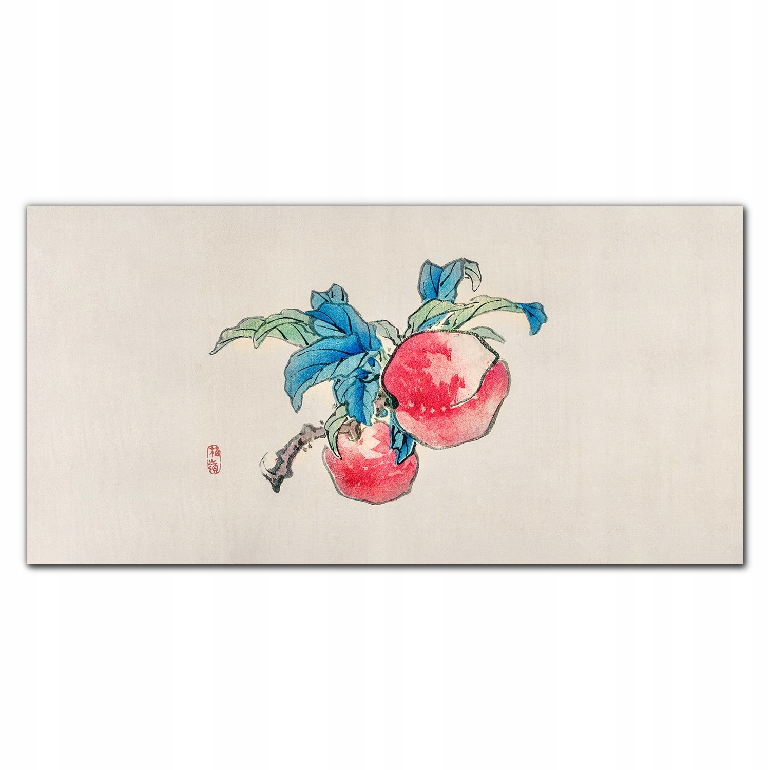 Nástenný fotoobraz na plátne Ovocie listy 140x70