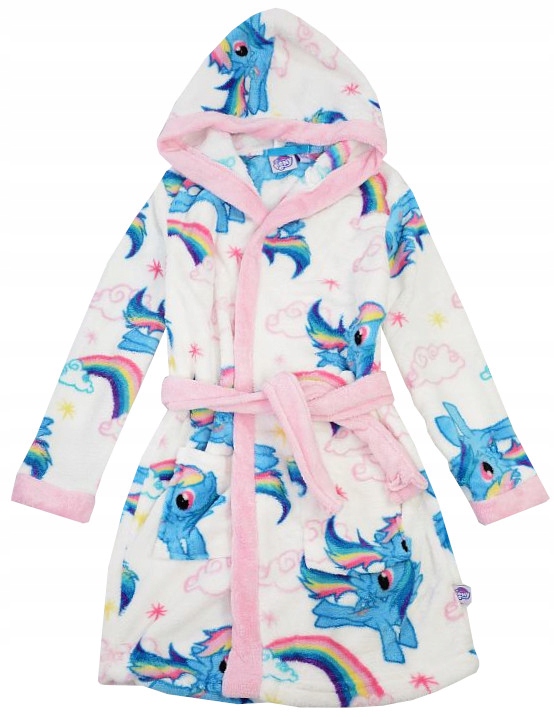 

Pony Kucyki Szlafrok Ciepły Miękki 116/122 R047A
