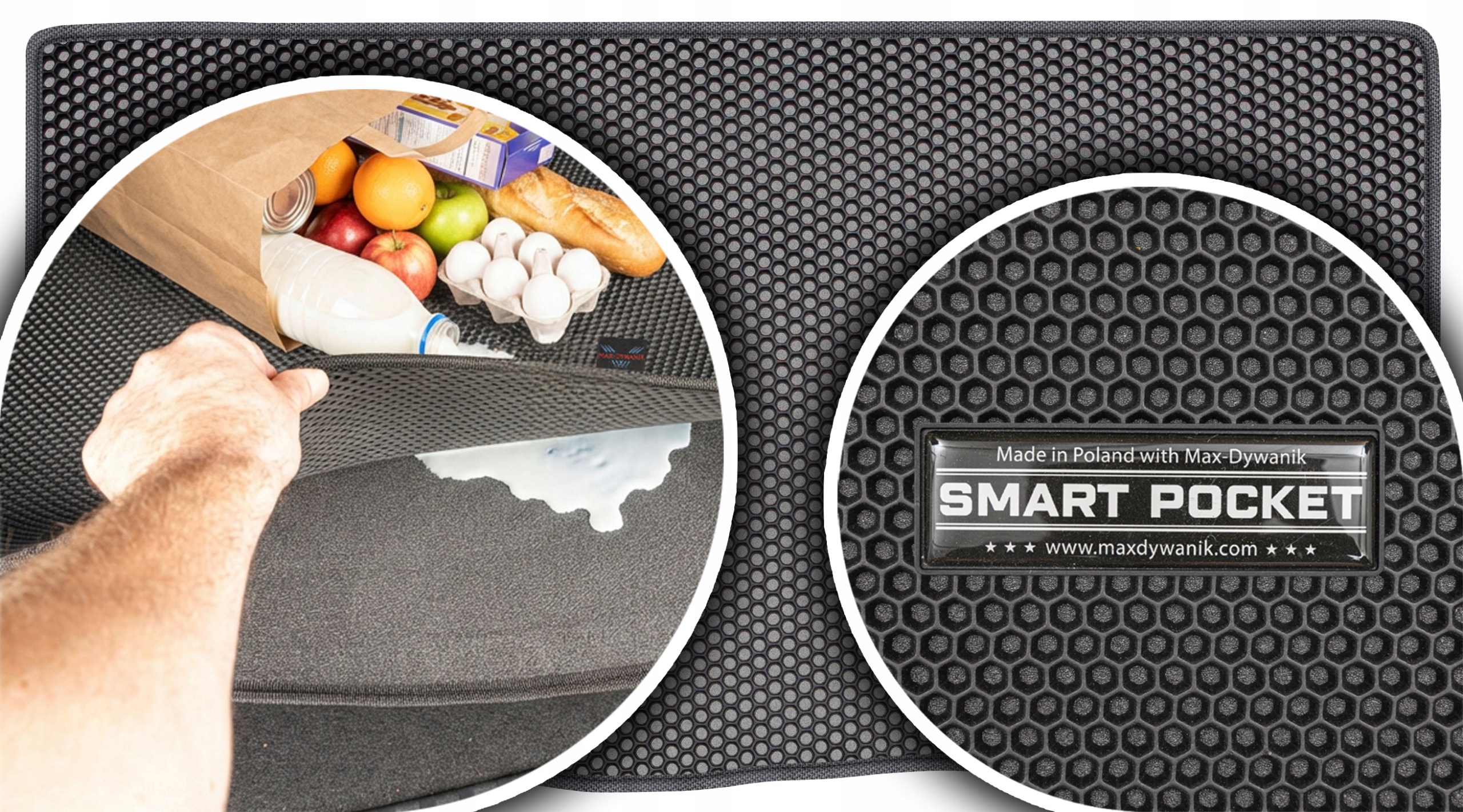 Hyundai i10 II Hatchback 2014-2019 Vložka do zavazadlového prostoru Eva Smart Pocket