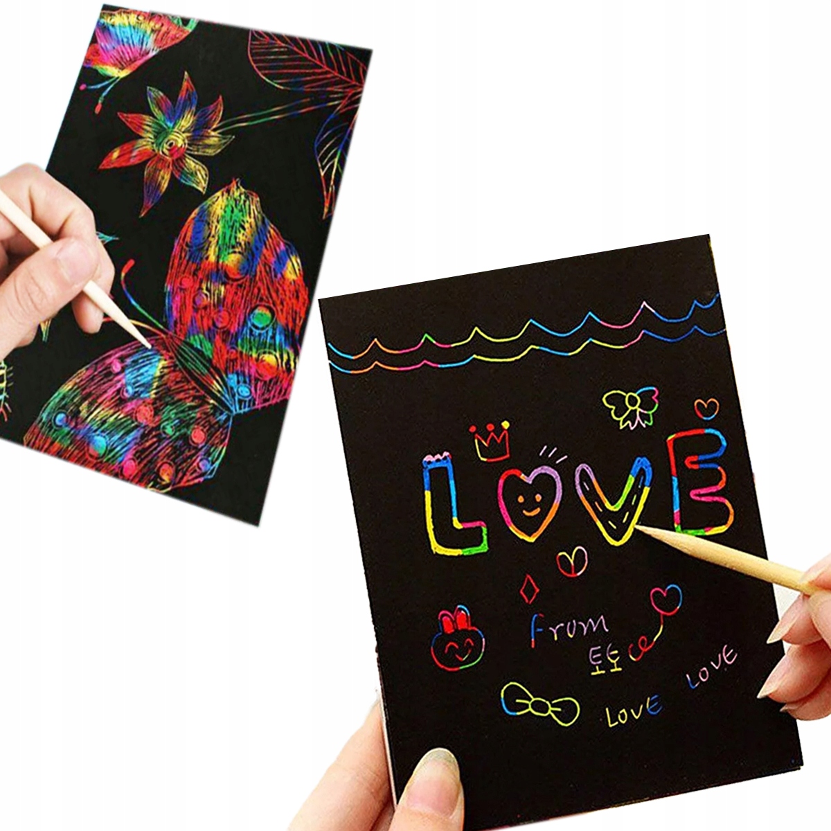 

Zdrapywanka Wydrapywanka Z Rysikiem Magic Scratch