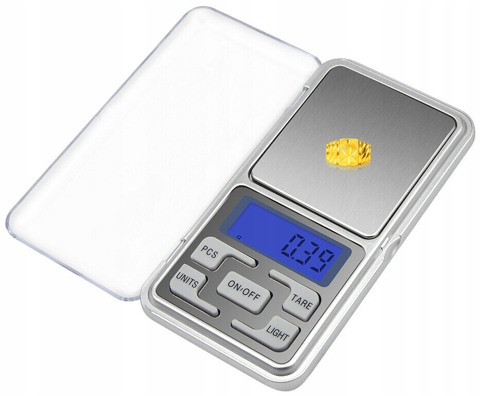 

Waga Jubilerska Precyzyjna Elektroniczna 0,1/500G