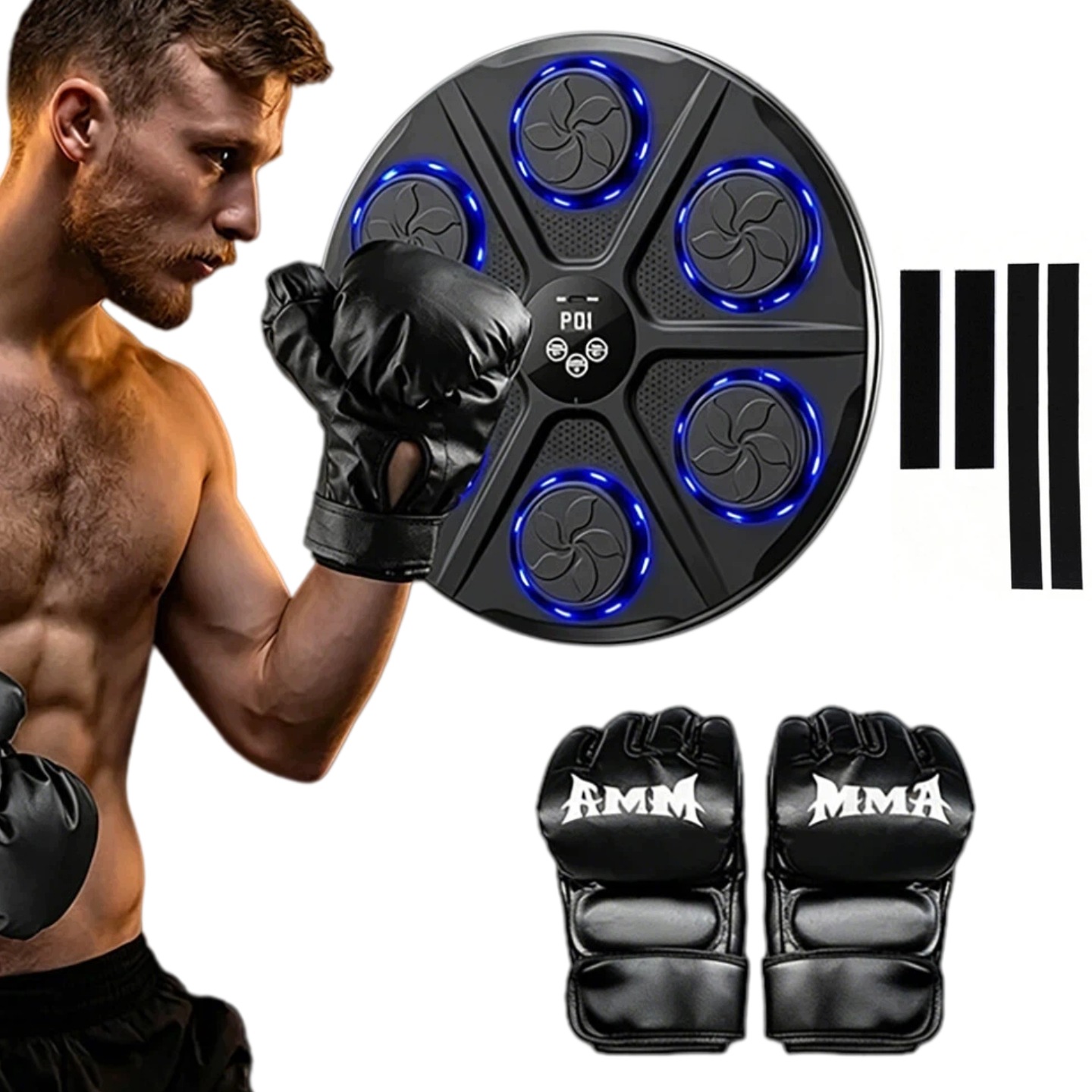 Boxovací Stroj Tréninkový Music Bluetooth Dárky Sada