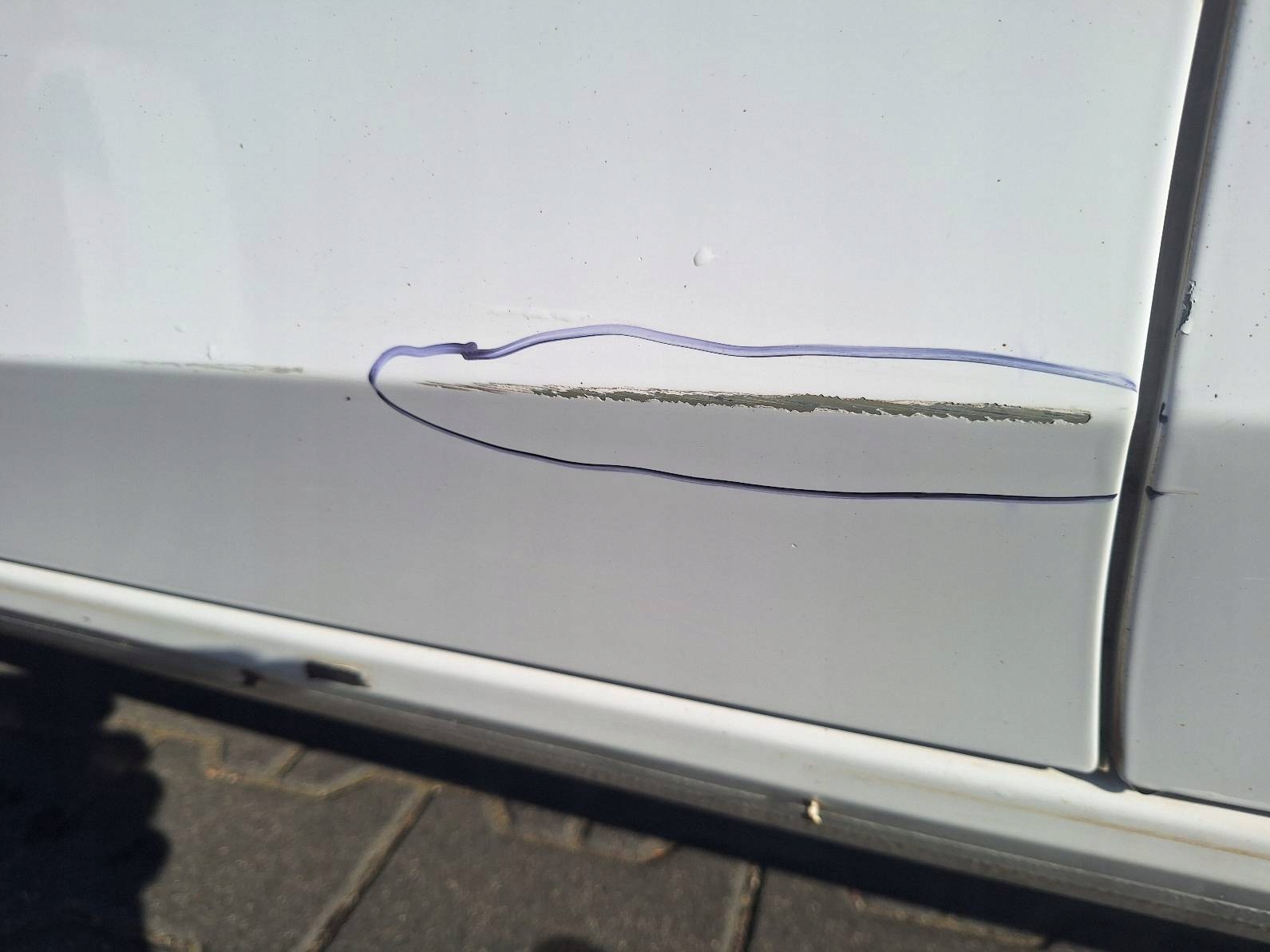 door complete left front + mirror UK AUDI A4 B8 LY9C