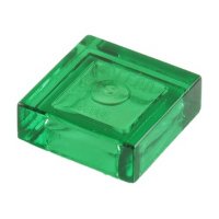

Lego Płytka Tile1x1 Trans Green 3070b 4216384 New