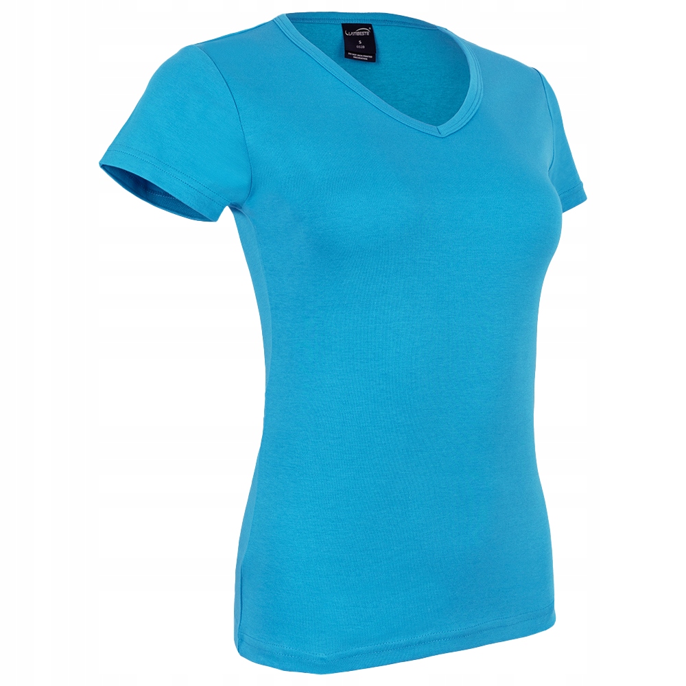 KOSZULKA DAMSKA BLUZKA DEKOLT T-SHIRT KRÓTKI RĘKAW BAWEŁNA SPORTOWA XL Kod producenta 032