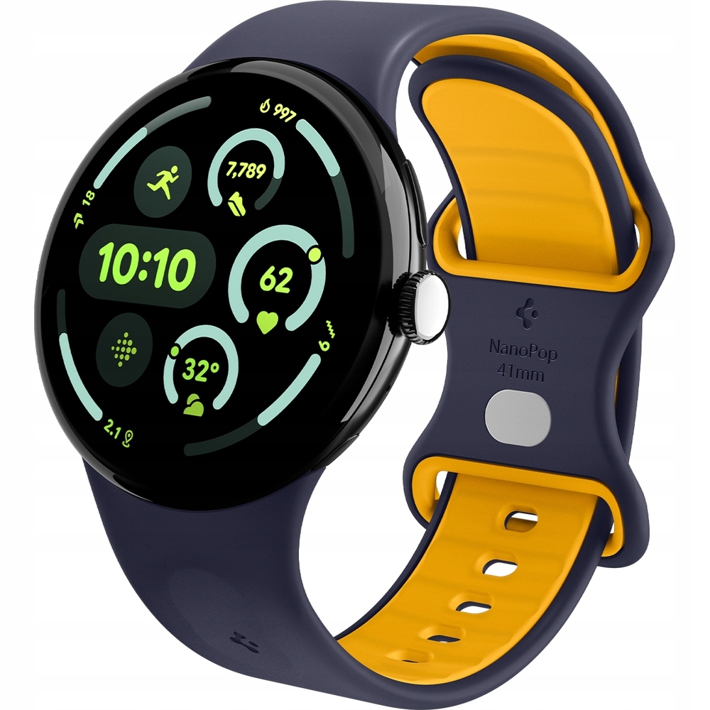Pasek, opaska sportowa na Pixel Watch 4/3/2/1 41 mm Spigen Nano Pop, mocny