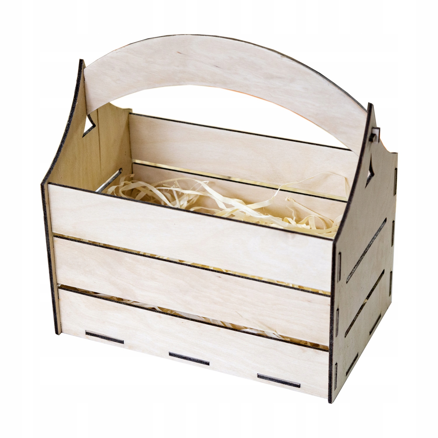 KOSZ KOSZYCZEK WIELKANOCNY DREWNIANY NA ŚWIĘCONKĘ NA ŚWIĘTA + GRATIS Kod producenta MD-055