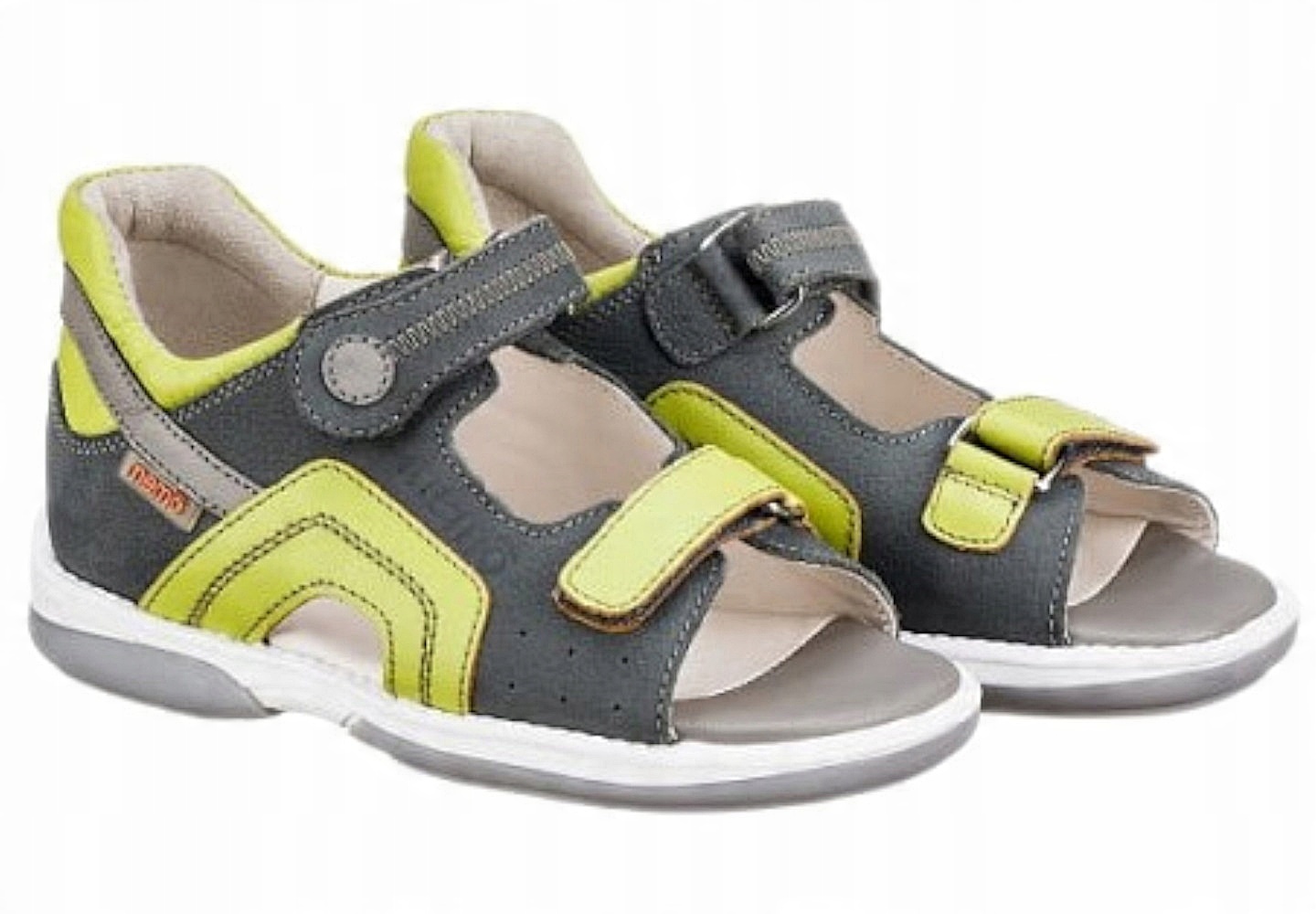 

Memo Szafir buty 1BC Sandały zdrowotne r 27 szary