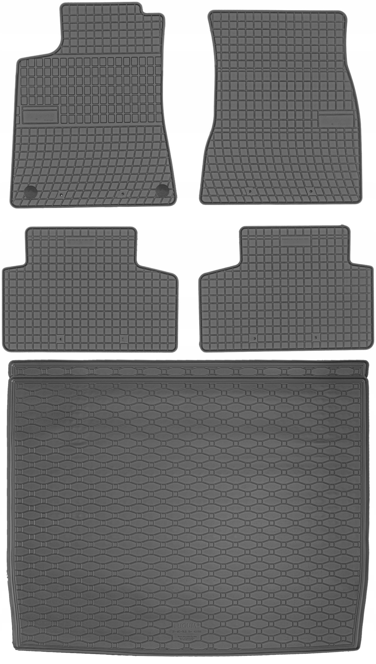 Mercedes Glb X247 Suv 5os 2019- Sada rohoží koberčeky