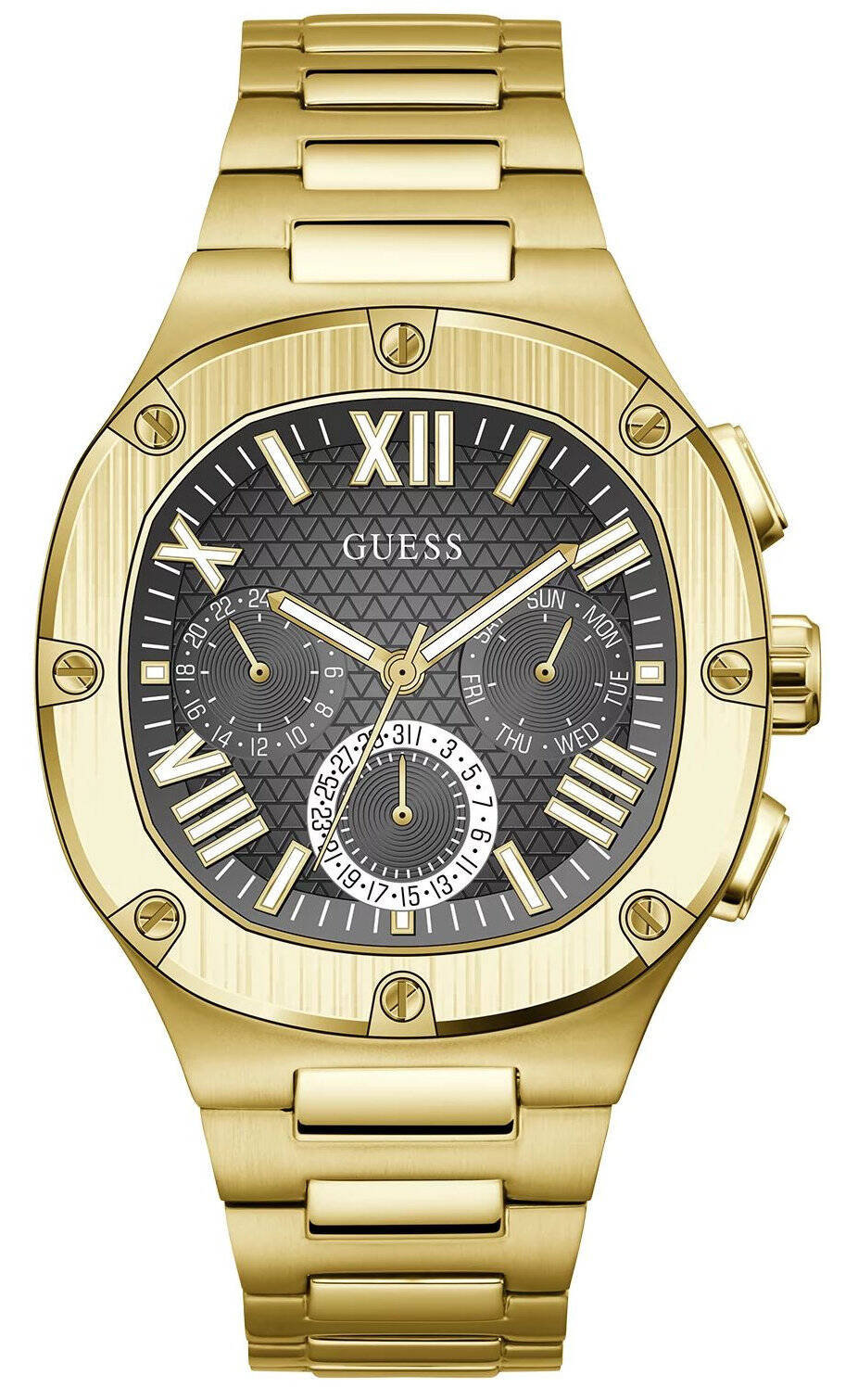 Pánské Módní Sportovní Hodinky Guess Headline GW0572G2 50M Vodotěsné