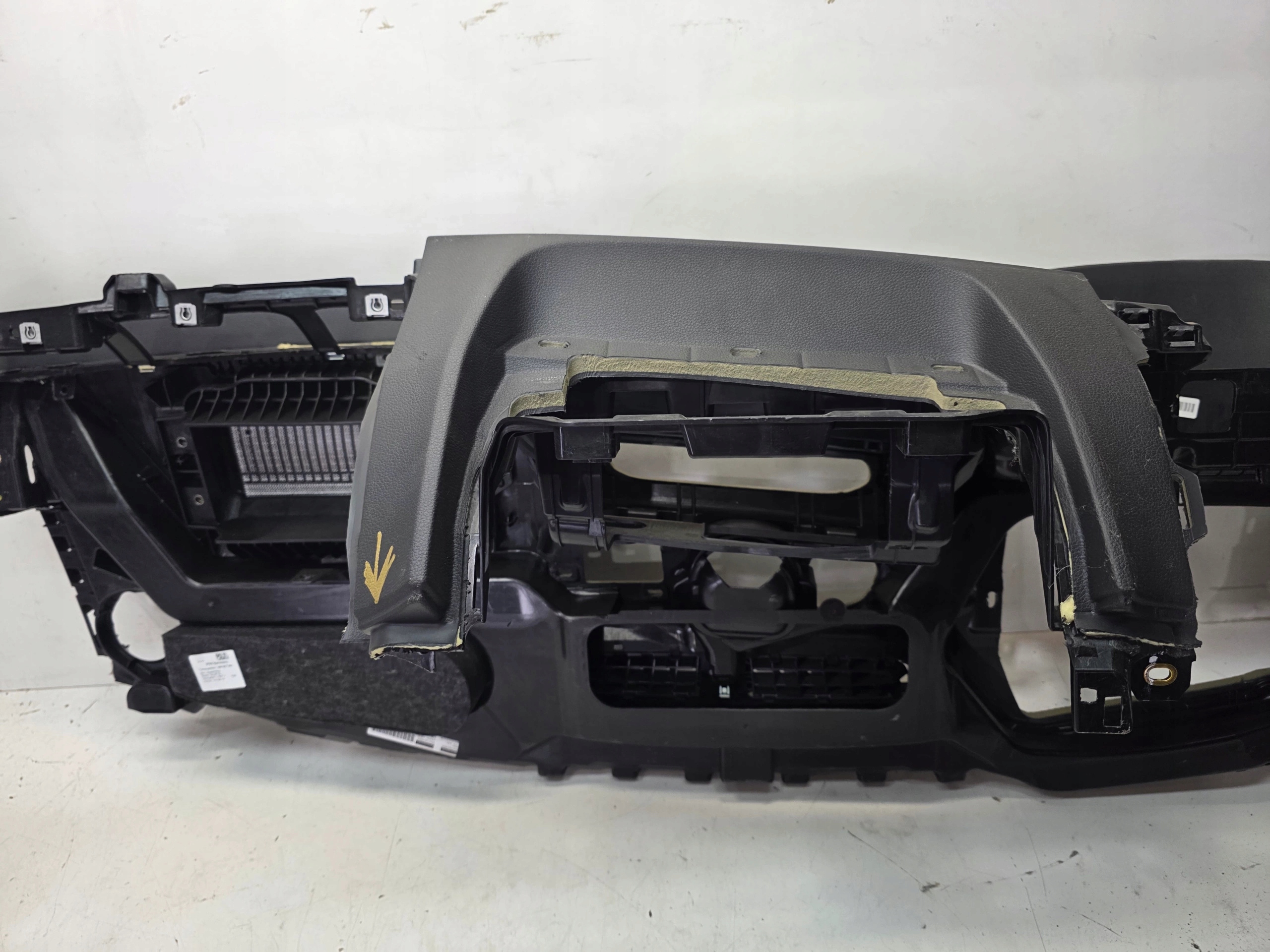 dashboard console cockpit HEAD UP AUDI Q7 4M 4M2857001J ANGIELSKA