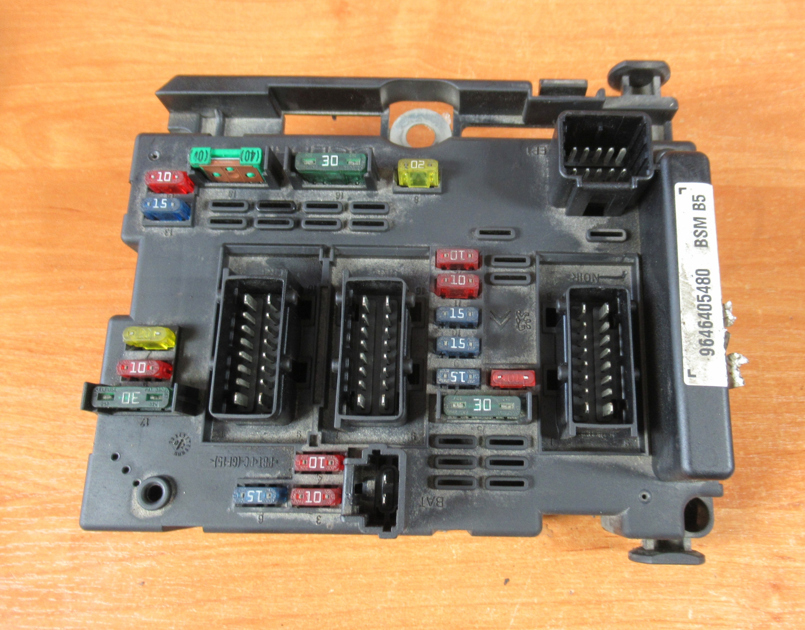 BSM-B5 - Модуль коробка БСМ Б5 Пежо 206 307 9646405480
