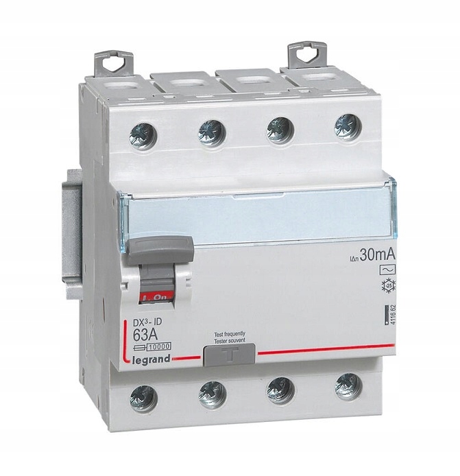 Legrand DX³ Wyłącznik Różnicówka 4P 63A 411662
