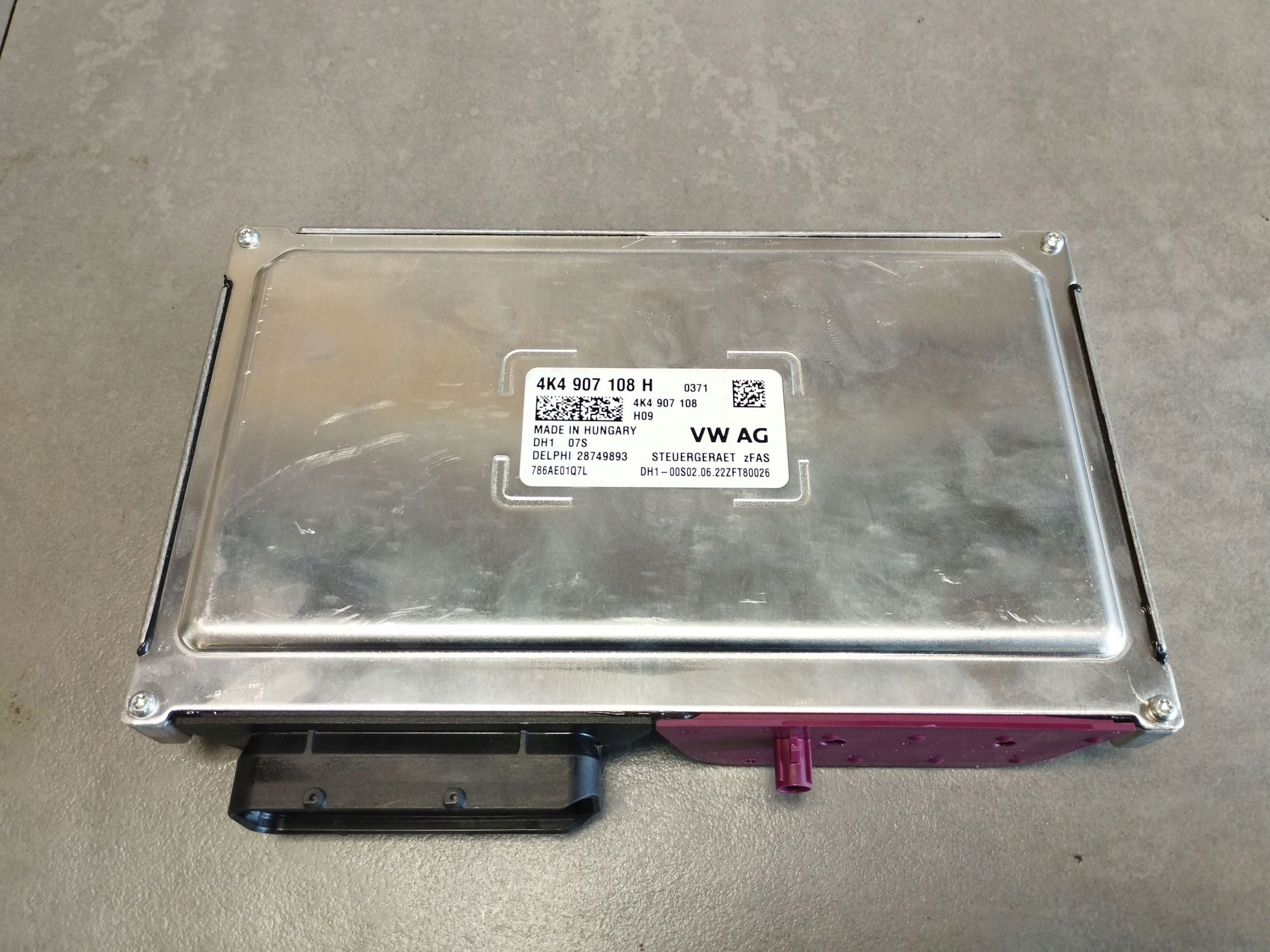 Audi A6 Allroad C8 control unit KAMER 4K4907108H