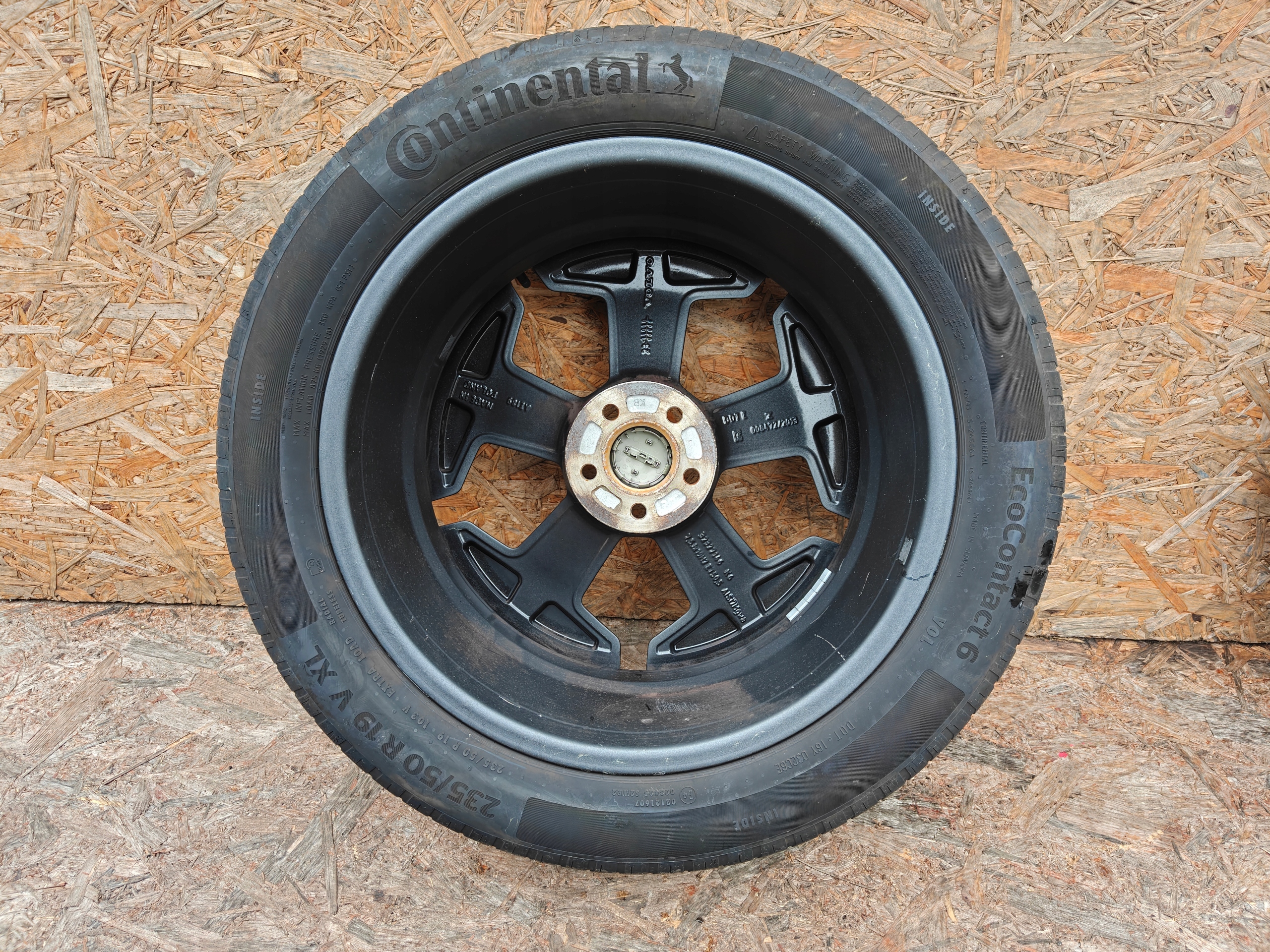 wheels discs VOLVO XC40 CONTINENTAL 7.5Jx19 ET50.5 235 50 R19