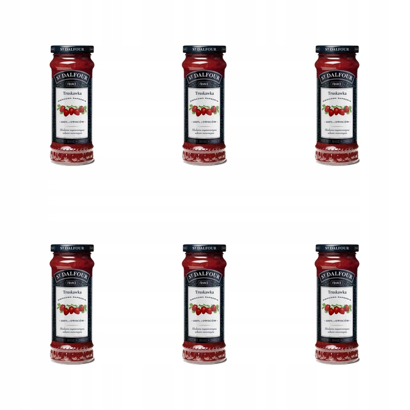 St. Dalfour – Ovocná rapsodie Jahoda 284 g X6