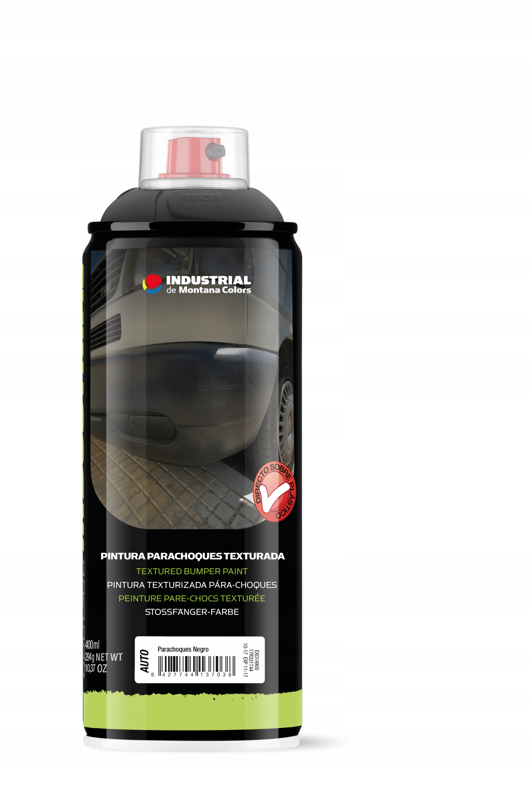 

Farba Szara strukturalna do zderzaków spray 400ml