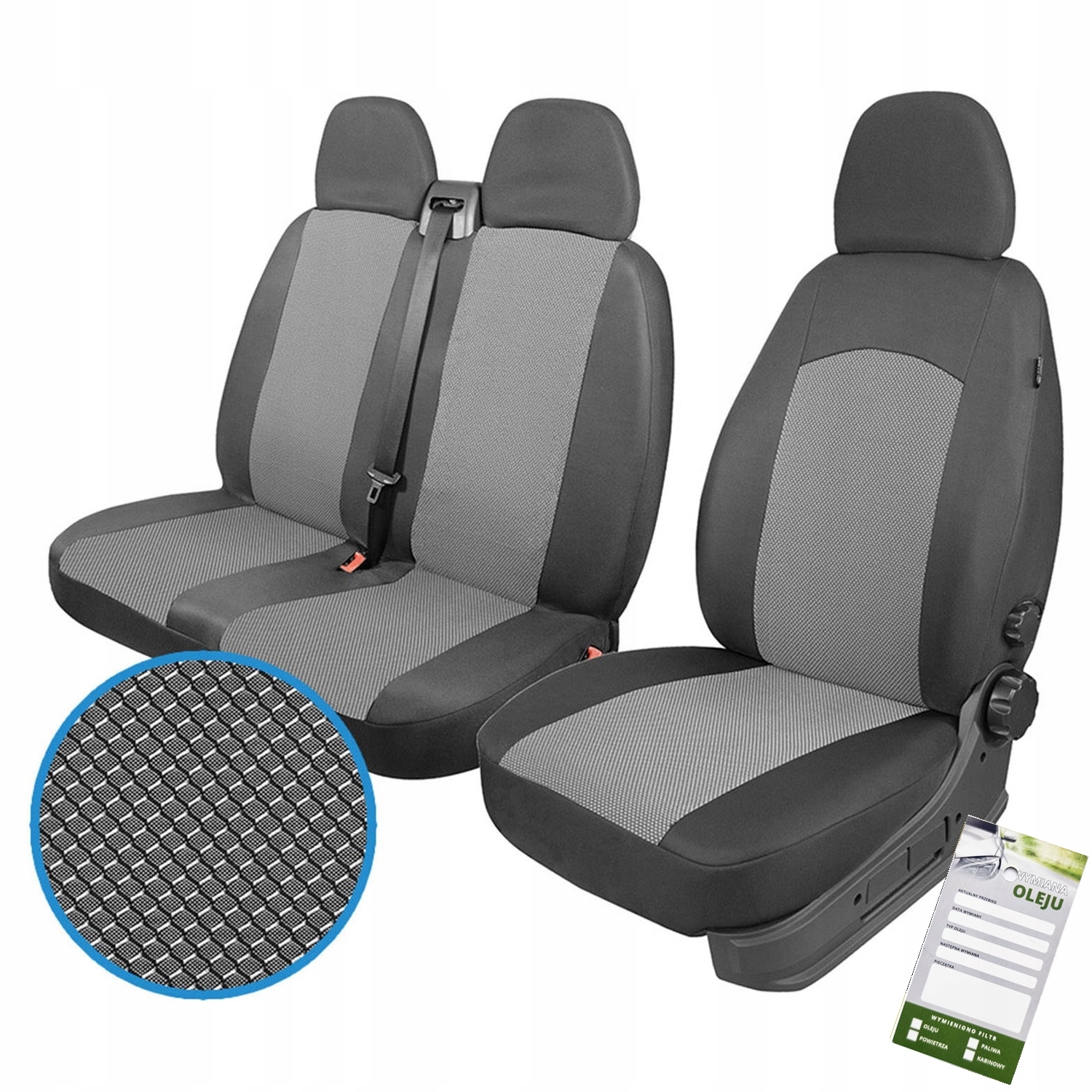 Pokrowce na Citroen Berlingo II 2008 2017 2016 2015 2014 2013 2012 2011