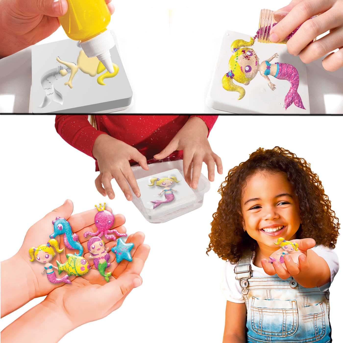 SIMBA Aqua Gelz Zestaw Magiczne syreny 6 żeli Rodzaj wydrapywanki