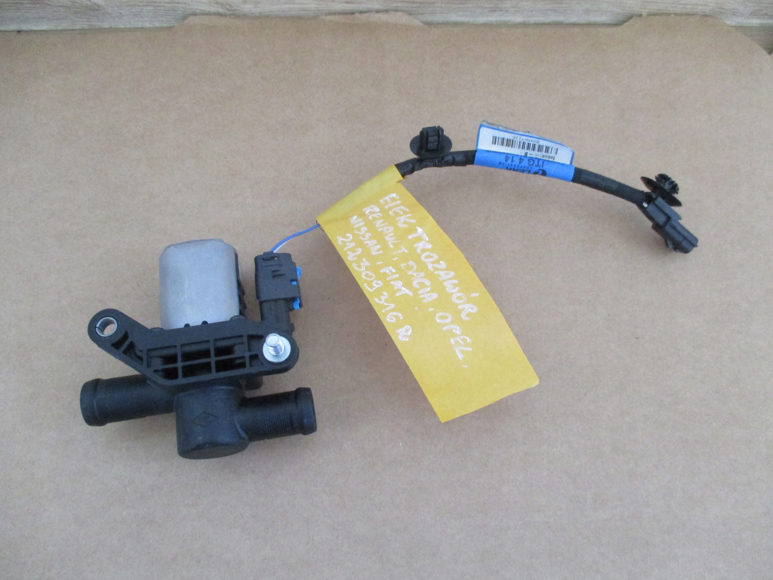 Électrovanne Renault Dacia Opel 212309316R