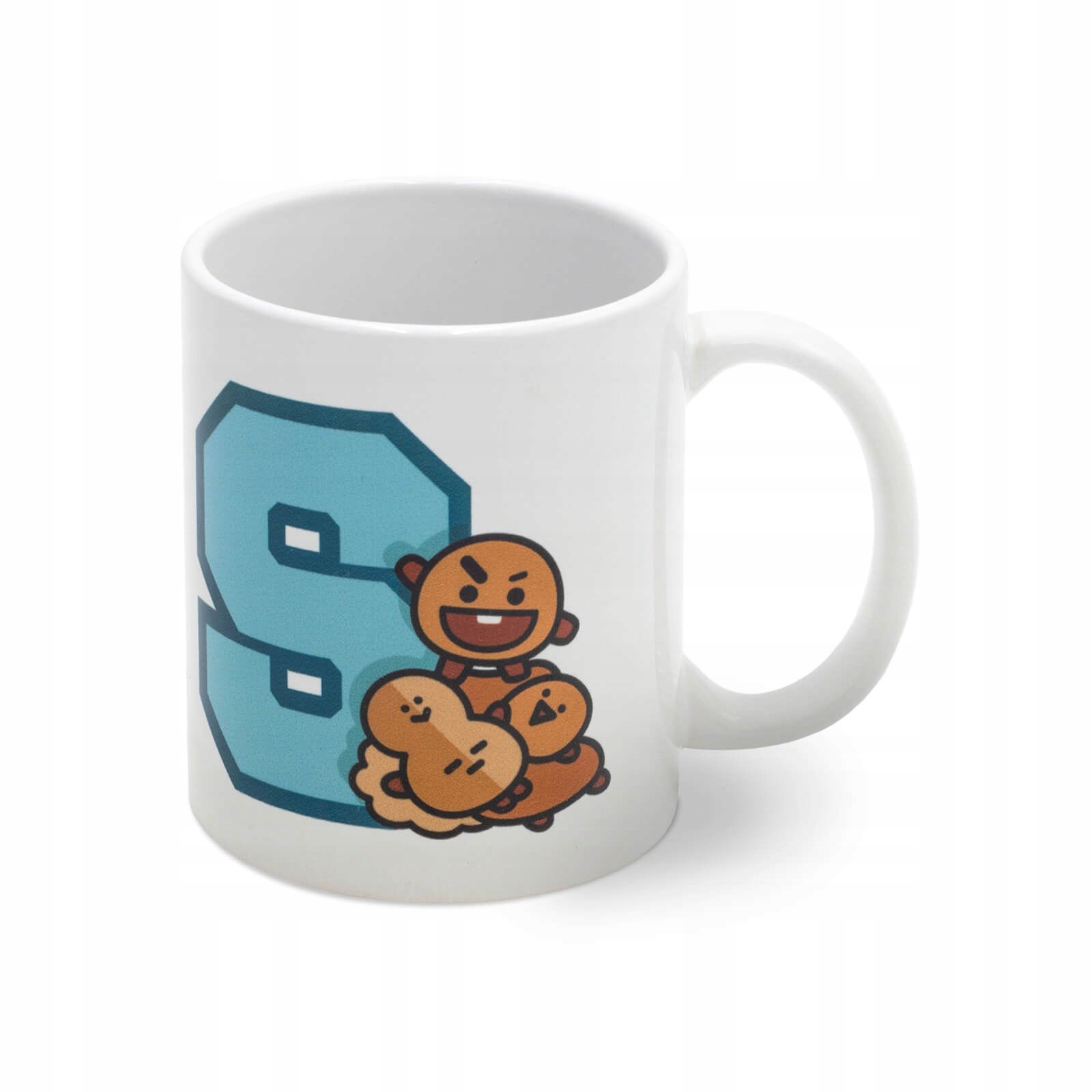 

Bts BT21 Shooky czekoladowe ciasteczko kubek 330ml