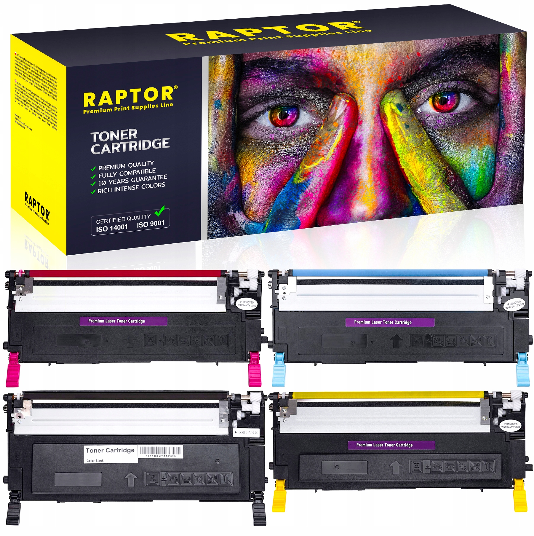4x Toner 117A pro Hp Color Laser Mfp 178nw 178nwg