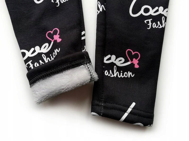 

Legginsy Ocieplane Futerkiem Love 98/104