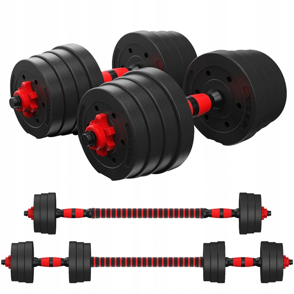 

Mega Zestaw 2x Hantle Sztanga 30 Kg Gryf Łączony