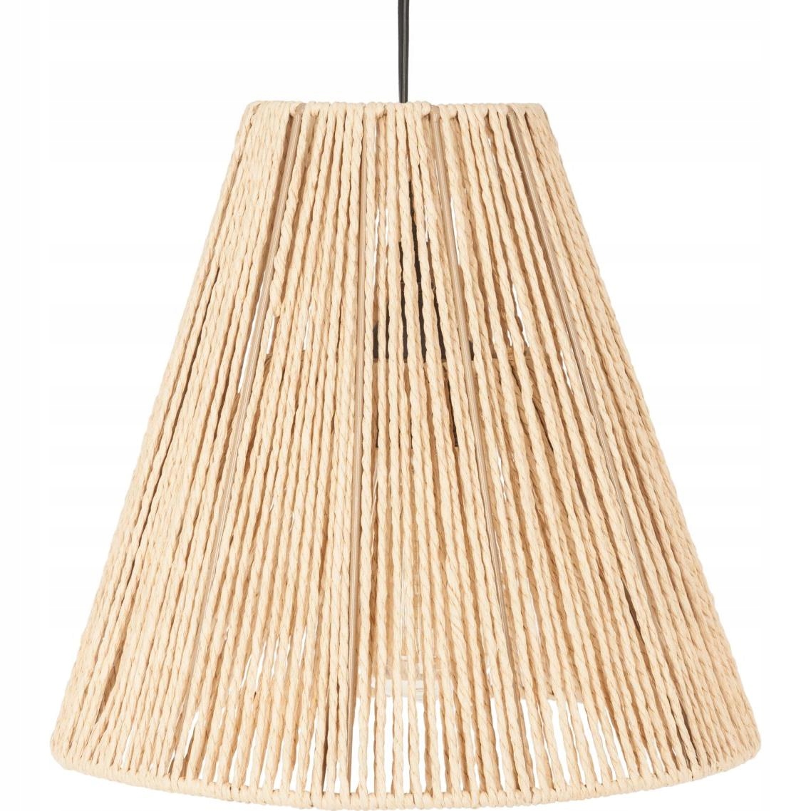 Stylowa lampa wisząca dekoracyjny klosz boho e27