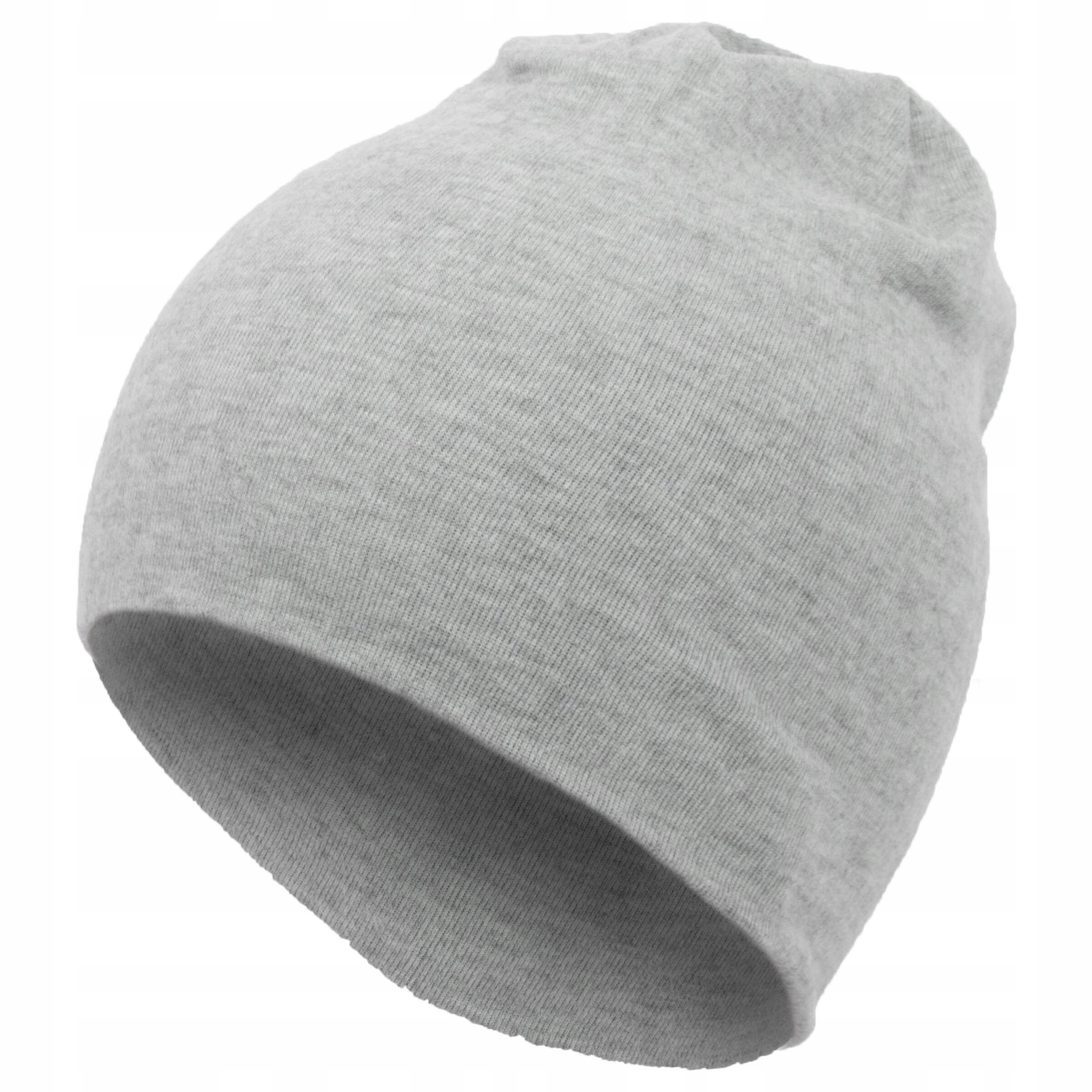 

W385C Czapka młodzieżowa beanie gładka dresowa