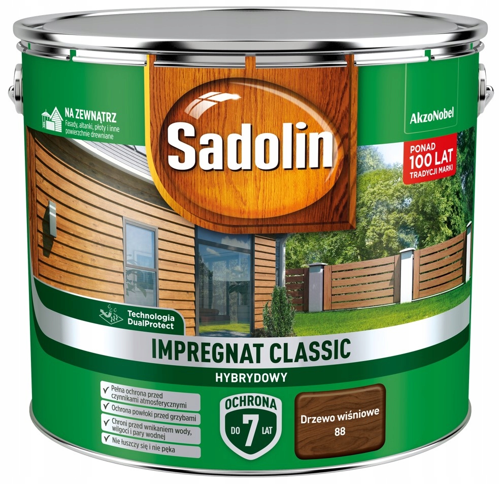 

Sadolin Classic Impregnat 9L Drzewo Wiśniowe