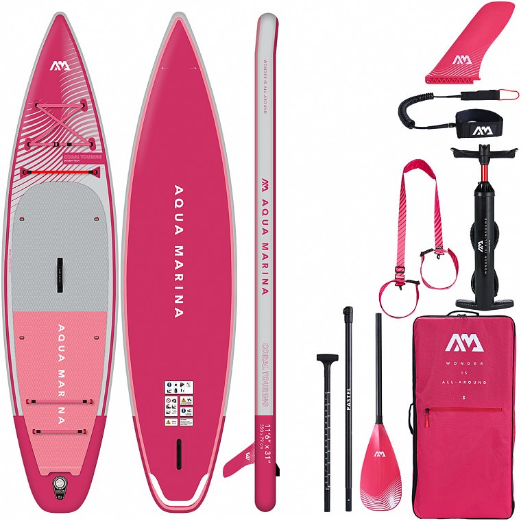 Deska Sup Aqua Marina Coral Touring 11'6" Model 2023 dla kobiety