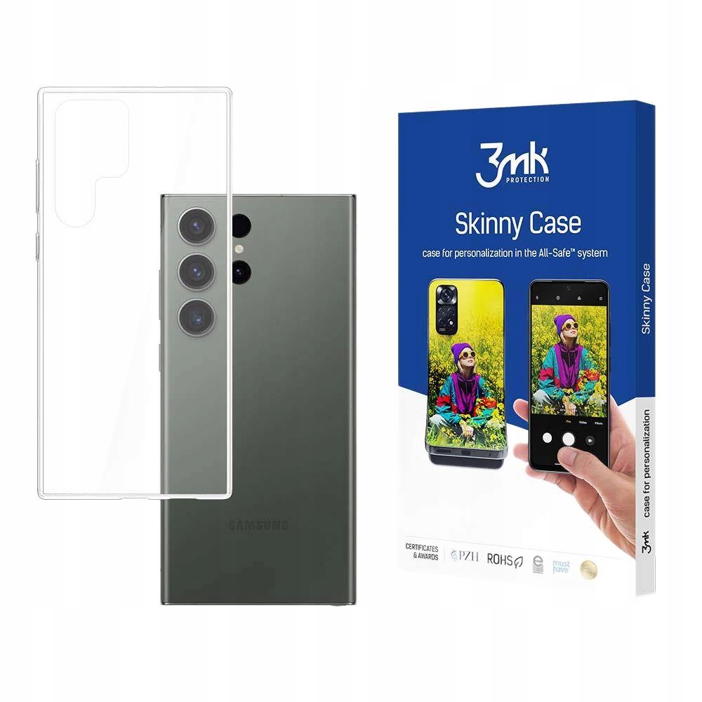 3MK Etui Do Samsung Galaxy S23 Ultra Skinny Case Ochrona Antypowietrzeniowa